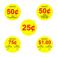 Vending Machine Decals and Labels